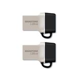 GIGASTONE Z50 128GB 2-Pack 2-in-1 Dual OTG Flash Drive USB 3.2 Gen 1 USB Type C and Type A, Metal Memory Stick, Reliable Performance & Durable, USB 2.0 / USB 3.0 / USB 3.1 Interface Compatible