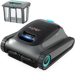 (2024 New) AIPER Cordless Robotic Pool Cleaner, Pool Vacuum for Inground Pools, Wall and Waterline Cleaning, WavePath 2.0 Navigation, 150 Mins Battery Life, Pool Robot for Swimming Pools up to 150㎡