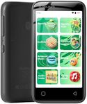 Globluum 80GB MP3 Player for Kids, Parental Controls, Supports Spotify Kids, Audible, LibriVox, Amazon Music and Kindle:Safe Android MP4 Player with 4" Touchscreen, WiFi and Bluetooth(Glossy Black)