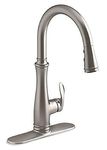 Kohler K-29108-VS Bellera Kitchen Sink Faucet, Vibrant Stainless