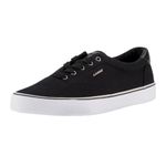 Lugz Men's Flip Sneaker, Black/White, 10.5