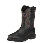 Ariat Men's Sierra Work Boot, Black, 12 M US