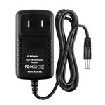 Apowetek 12V AC/DC Adapter Compatible with Uniden Atlantis 155 155OM Atlantis155 950mAh NiMH Rechargeable Batteries 3Watt Floating Handheld Two-Way VHF Marine Radio 12VDC Power Supply Cord Charger PSU