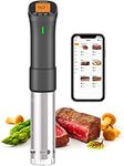 Sous -Vide Cooker, Inkbird WiFi Sous Vide Cooker | 1000W Immersion Circulator with Recipes,Timer | Ultra-Quiet : ISV-200W Sous Vide Machine