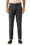 Jack and Jini Stretchable Formal Pant/Trouser. Regular Fit. (32, Ash Grey Cargo Pant)