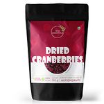 Raw Essentials Whole Dried Cranberries, 500g [Antioxidant Rich, Immunity Building]