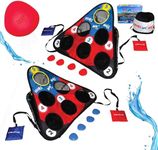 SKIP NN' HOLE Fun Pool Game for All Ages | Well Made, Floats, Easy Setup | Stonne Skipping Meets Pool Cornhole | Pool Games for Adults and Family | Pool Toys |