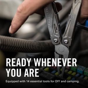 Leatherman Wingman Multi-Tool – Stainless Steel, 14 Tools