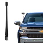 Yunukin 7 inch Car Antenna Compatible with Chevy Silverado & GMC Sierra/Denali, Truck Antenna Accessories Replacement, Designed for Optimized FM/AM Reception