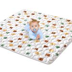 Premium Foam Baby Play Mat 50" x 50", One-Piece Crawling Mat, Non-Slip Cushioned Baby PlayMat for Playing, Baby Playmat Floor Mat for Infants, Babies, Toddlers