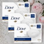 12 x 90g Dove Original Beauty Cream Bar Soap 3-in-1 Cleanses, Moisturizes, and Nourishes Sulfate-Free Bath Soap for Soft, Smooth Skin, Ideal for Daily Use