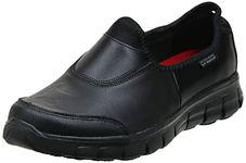 Skechers Women's Sure Track Work Shoes, Black, 6 UK