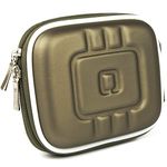 VG Compact (M) Travel Edition Semi Hard Case w/ Removable Carbineer (Gun Metal Gray EVA) for Nikon CoolPix P330 / S3500 / AW110 / S9500 / S5200 / L28 / Nikon 1 S1 Rangefinder / Nikon 1 J3 Rangefinder / S6500 / S800c / S6400 / P310 / L26 / S3300 / S4300 / S6300 / S9300 / S1200pj / AW100 / S100 / S8200 / S6200 / P300 / S6100 / S3100 / L24 / S8100 / S80 / S1100pj / L21 / L22 / S1000pj / S70 / S630 / L19 / L20 / S52c Point & Shoot Digital Cameras