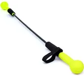 QUICKPLAY Swing Target Stick | Baseball & Softball Hitting Trainer (54") with Dual Heads and Foam Shock Absorbing Grips | Target Batting Training Aid