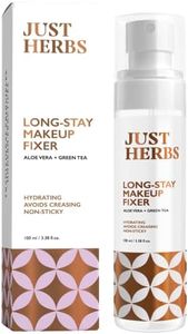Just Herbs Long Stay Non Sticky Makeup Fixer, Setting Spray for Face Makeup with Aloevera and Green Tea 100 ml