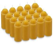 15-Hour Natural Beeswax Candles Com