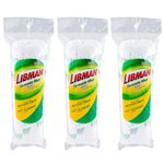 Libman Tornado Mop Refills | Self Wringing Mop | Cotton Mop Head | Twist Mop | Twist Mop Head Replacement | Machine Washable | 3 Self Wring Mop Heads | Direct Replacement Heads for The Tornado Mop