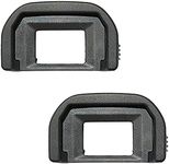 EF Eyecup Eyepiece Viewfinder Compatible for Canon 1500D 1300D 1200D 77D 850D 800D 700D 600D 500D 200D Camera (2 Pack)