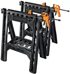 Worx WX065 Clamping Sawhorses with 