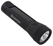 Hybridlight Journey Hybrid Solar/Rechargeable Flashlight, Black, 160 lm