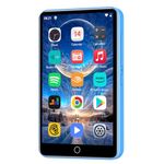 80GB MP3 Player, ZAQE M505 Bluetooth Music Player, HiFi Sound Digital Music, Built-in HD Speaker, FM Radio, Voice Recorder, Earphones Included, 4.0" Full HD Display