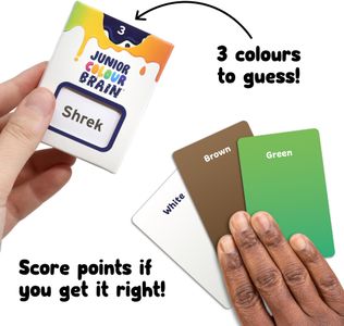Colourbrain Junior Board Game – Family Trivia for Kids