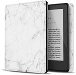 TNP Case for Kindle 10th Generation - Slim & Light Smart Cover Case with Auto Sleep & Wake for Amazon Kindle E-reader 6" Display, 10th Generation 2019 Release (Marble White)