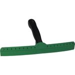 Vikan 707852 Wipe-n-Shine Water Squeegee / Various Widths 350mm, Green