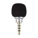 Andoer EY-610A Cellphone Smartphone Portable Mini Omni-Directional Mic Microphone for Recorder for iPad iPhone5 6s 6 Plus for Samsung Huawei (Silver)