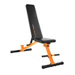 CAP Barbell Multi Purpose Adjustable Utility Bench, Orange (FM-CS904-OR)