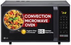 LG 28 L Convection Microwave Oven (MC2846BV, Black, Steam Clean & Stainless Steel Cavity - Best Diwali Gift )