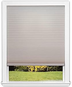 Easy Lift Trim-at-Home Cordless Cellular Light Filtering Fabric Shade Natural, 30 in x 64 in, (Fits Windows 19"- 30")