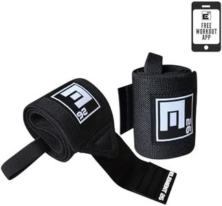 Element 26 Weight lifting Wrist Wraps 20" Heavy Duty Wrist Support Brace with Thumb Loop - Wrist Wraps for Strength Training and Wrist Protection, Weightlifting for Men and Women