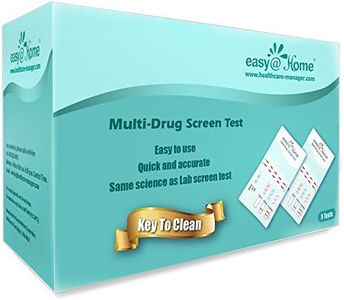 Easy@Home 12 Panel Instant Drug Test Kits Including BUP, Sensitive OPI 300 - Testing Marijuana (THC), BUP,COC,MOP/OPI300, AMP,BAR,BZO,MDMA,MET/mAMP, MTD, OXY,PCP #EDOAP-6125B - 5 Pack