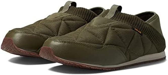 Teva Men's Reember Moccasin, Dark Olive, 10