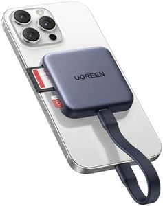 UGREEN SD Card Reader 4.0, 312MB/S, USB C Memory Card Reader, Magnetic Design, 100W PD, for SD/SDXC/SDHC/Micro SD/Micro SDXC/Micro SDHC, Compatible with iPhone 15/16, iPad Pro, MacBook Pro/Air