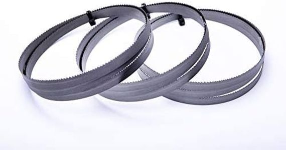 Encut - Set di 3 lame per sega a nastro ad alte prestazioni, 1140 x 13 x 0,65 mm, 6-10 denti bimetallici M42, ad esempio per Güde MBS 105 V