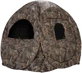 Rhino Blinds R75-RTE 2 Person Hunting Ground Blind, Realtree Edge