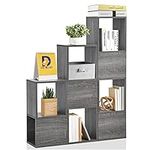 Giantex Wooden 9-Cube Bookcase, Fre
