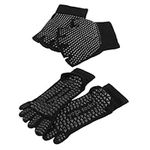 PACKOVE Non-slip Gloves Set Women Socks Ladies Socks Glove Yoga Socks Gloves Miss Particles Four Seasons Female Socks