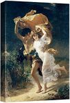 wall26 - The Storm by Pierre Auguste Cot - Canvas Print Wall Art Famous Painting Reproduction - 24" x 36"