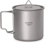 TOMSHOO Titanium Mug 650ml/22 oz Ca