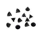 12 Pcs 815689 Grate Rubber Feet for Wolf Range Stove Parts CT Gas Cooktop Grate Rubber Feet Pad Replacement kit Wolf GR Series Gas Range Grate Rubber Feet Stove Top Protector Burner Grate Pad Grommets