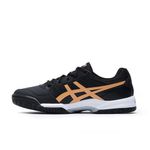 ASICS Mens Gel-COURTMOV Black/Faded Orange Badminton Shoes - 7 UK (1071A083.003)