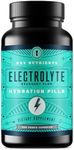 KEY NUTRIENTS Electrolyte Tablets, 200 Capsules, Salt Tablets for Dehydration, Fasting Electrolytes Tablets - Salt Pills with Electrolytes, No Sugar, Gluten Free Hydration Tablets Made in USA