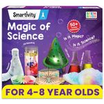 Smartivity Science Kit for Juniors I Beginner Kit for Boys & Girls Age 4-8 Years | Birthday Gift for Kids | Child Safe Magical Science Experiment Kit | STEM Educational Fun Toy for Kids Age 4,5,6,7,8