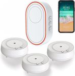 WiFi Water Leak Detector 3 Pack, Smart Water Alarm with Leaks & Drips Detector, Smart Home Kit with Expandable Other Smart Sensors for Kitchen/Bathroom/Sink/Laundry/Flood, Adjustable Alarm & App Alert