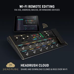 HeadRush Prime Multi-Effects Guitar Pedal – Amp Modeling & FX