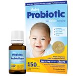 Baby Ddrops Probiotic 150 Drops - Colic Symptom Relief for Newborns and Infants - Easy-to-Use, No Sugar, Non-GMO, Allergy-friendly