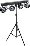 Vocal-Star PAR and Derby Lights, Sound Activated, Stage Lighting, DJ, RGBW, Spotlights, Strobe Light, Complete Lighting System (PAR)